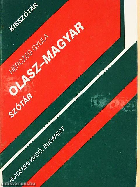 Olasz-magyar szótár 