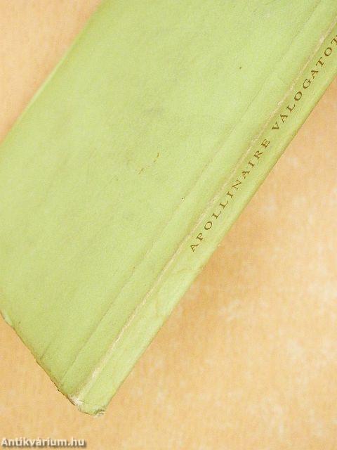 Apollinaire válogatott versei