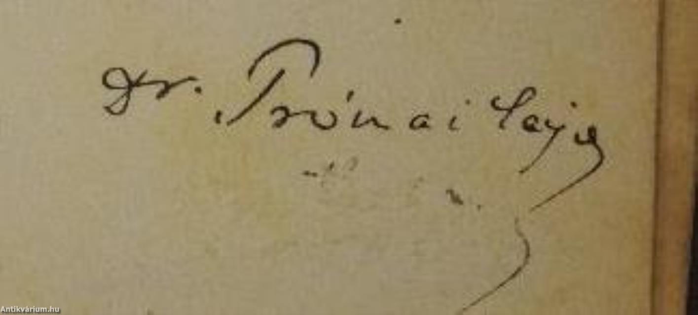 A puszták börtönében (dedikált példány) (rossz állapotú)