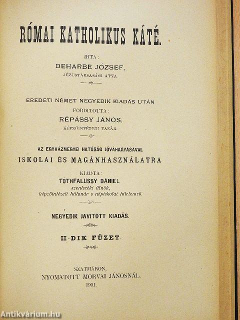 Római katholikus káté I-III.