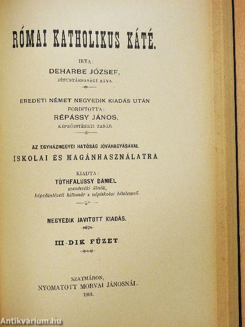 Római katholikus káté I-III.