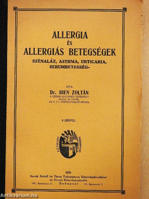 Allergia és allergiás betegségek