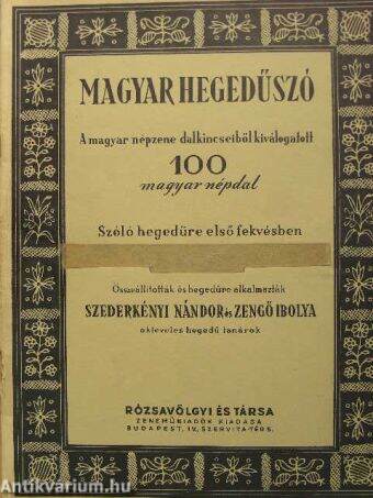 Magyar hegedűszó