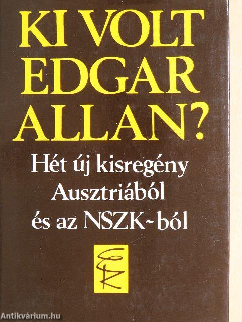 Ki volt Edgar Allan?