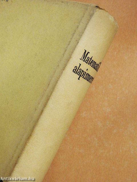 Matematikai alapismeretek