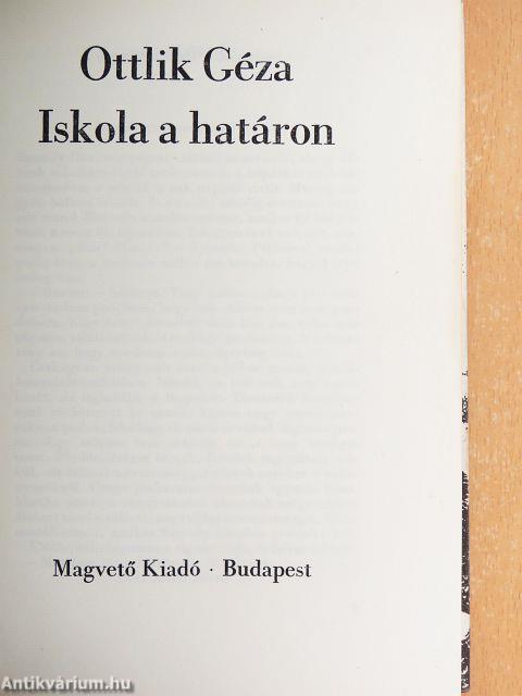 Iskola a határon