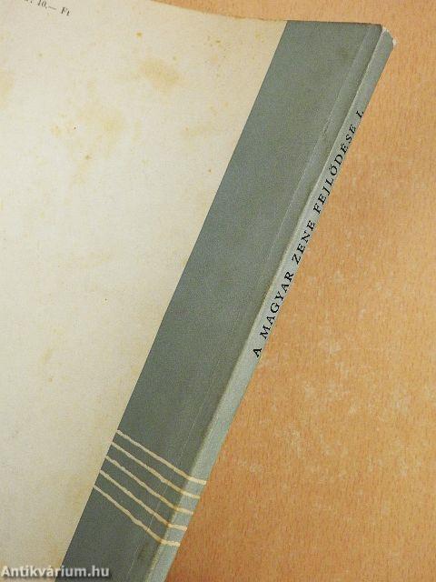 A magyar zene fejlődése I.