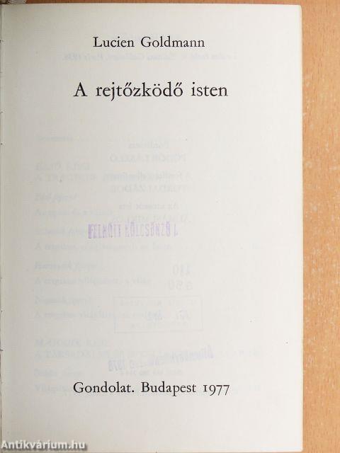 A rejtőzködő Isten