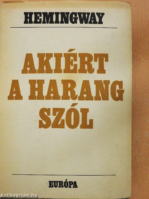 Akiért a harang szól