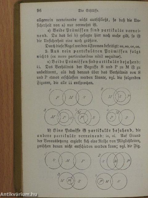 Psychologie und Logik zur Einführung in die Philosophie (gótbetűs)