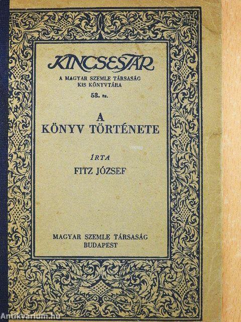 A könyv története