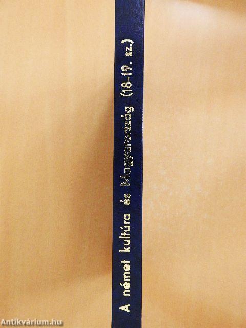 Über geistige rezeption und nationales Schrifttum/Gellert hazánkban