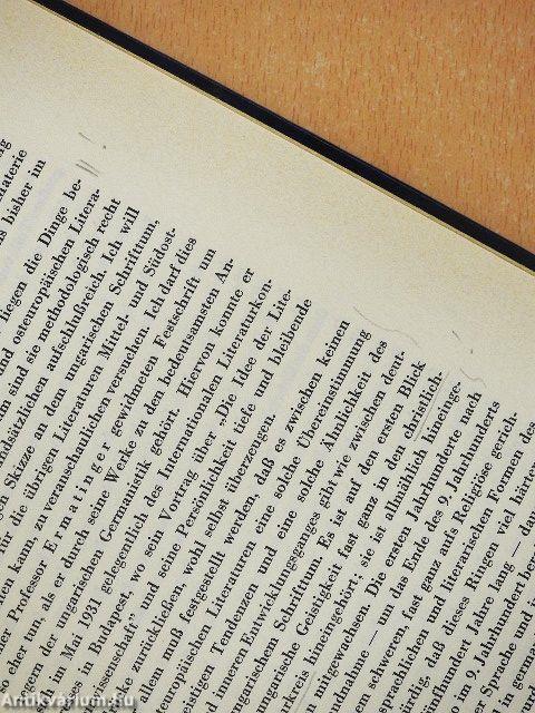 Über geistige rezeption und nationales Schrifttum/Gellert hazánkban