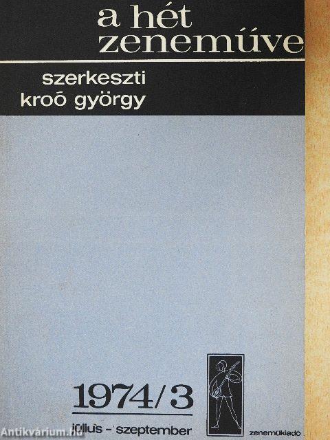 A Hét Zeneműve 1974/3.