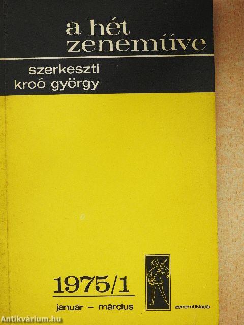 A hét zeneműve 1975/1.