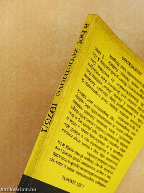 A hét zeneműve 1975/1.