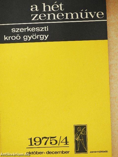 A hét zeneműve 1975/4.