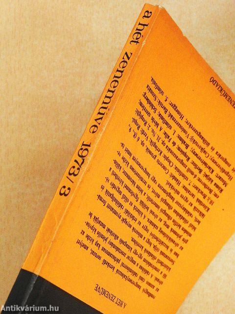 A hét zeneműve 1973/3.