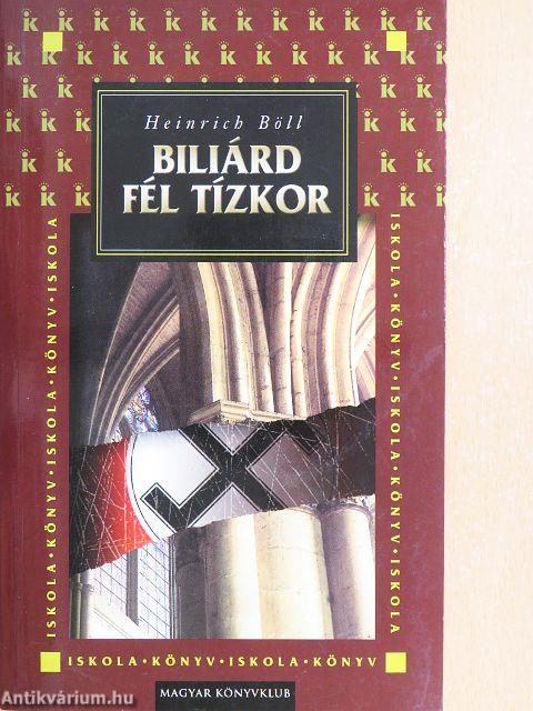 Biliárd fél tízkor