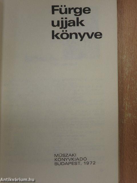 Fürge Ujjak Könyve 1972