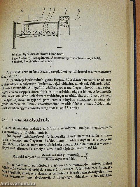 Alkatrész- és szerszámgyártás maratással és elektroformázással