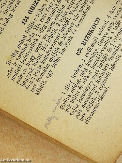 Mézes sütemények könyve