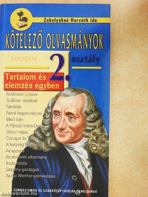 Kötelező olvasmányok röviden - 2. osztály