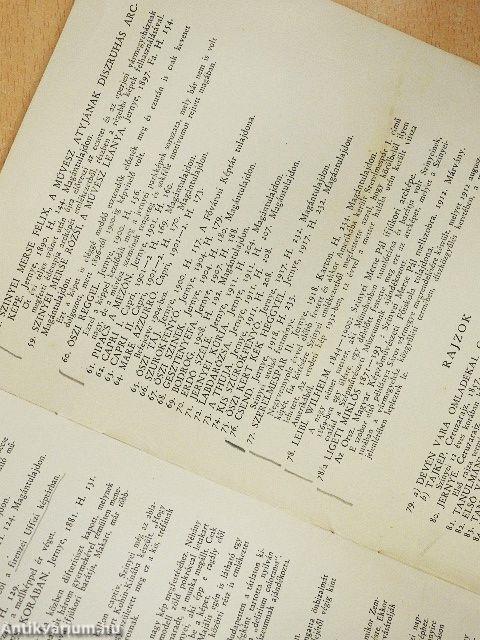 Szinyei Merse Pál műveiből rendezett emlékkiálítás katalógusa