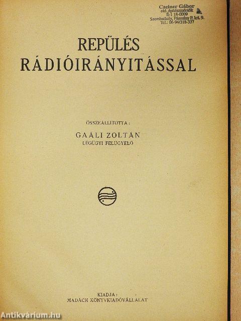 Repülés rádióirányitással