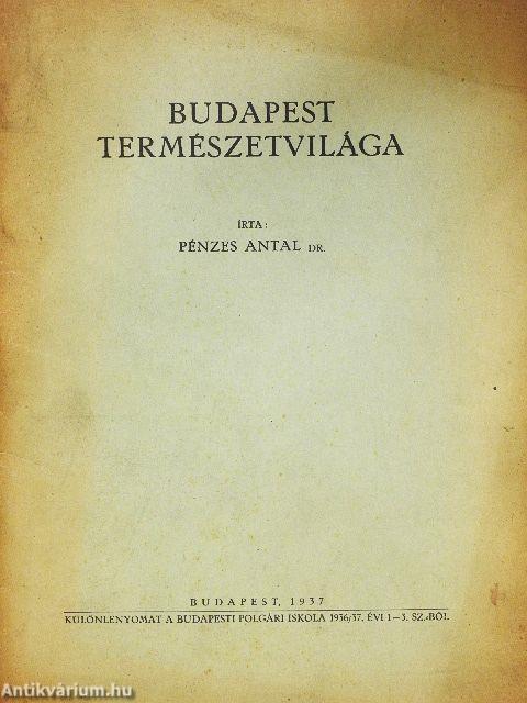 Budapest természetvilága