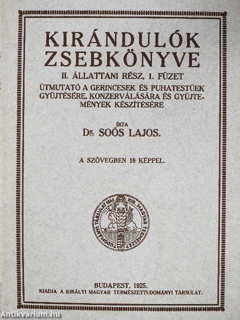 Kirándulók zsebkönyve II/1.