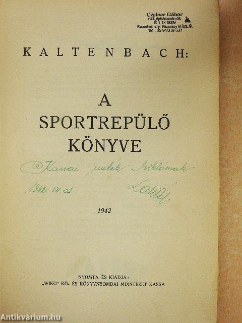 A sportrepülő könyve