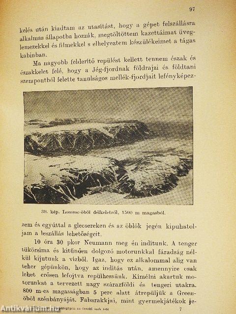 Repülőgépen az Északi sark felé