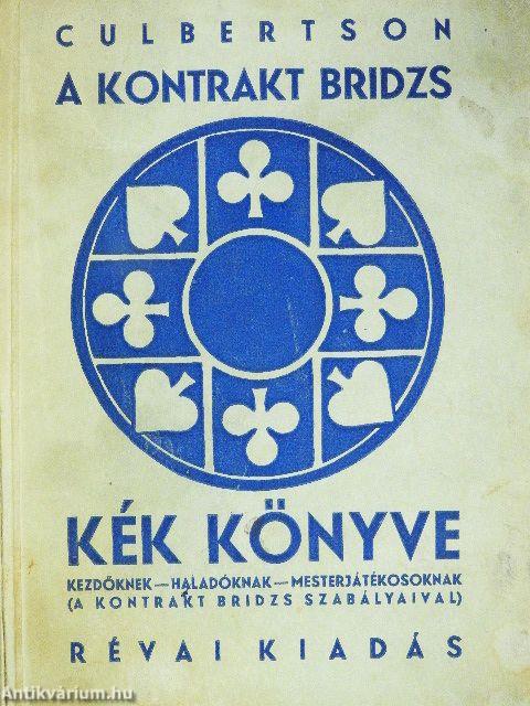 A kontrakt bridzs kék könyve