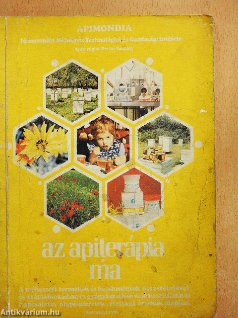 Az apiterápia ma