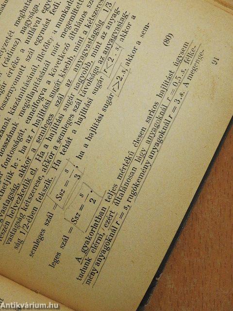 Lemezkivágó, hajlító és húzó szerszámok készítése