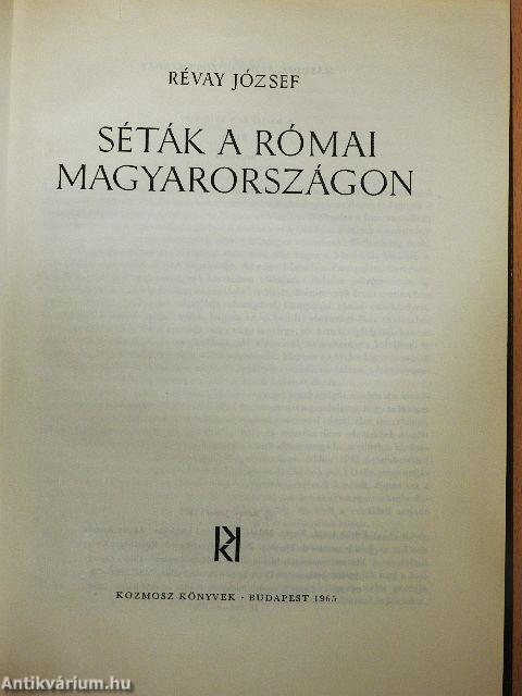Séták a római Magyarországon