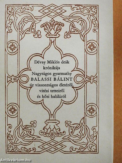 Balassi Bálint
