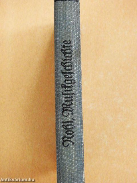 Allgemeine Musikgeschichte (gótbetűs)