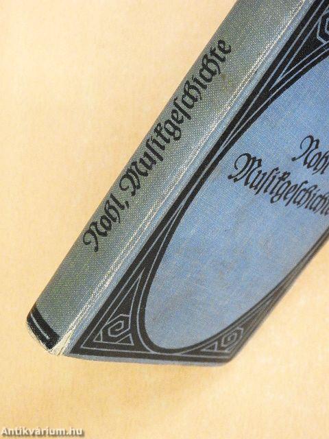 Allgemeine Musikgeschichte (gótbetűs)