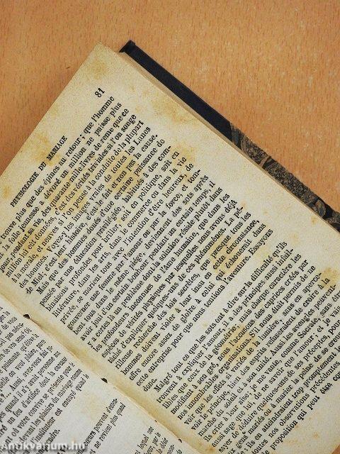 Physiologie du mariage