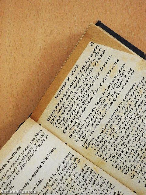 Physiologie du mariage