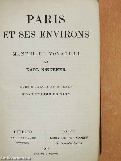 Paris Et Ses Environs