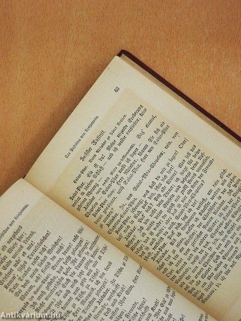 Der Postillon von Lonjumeau/Der Barbier von Bagdad/Dichter und Bauer/Orpheus in der Unterwelt (gótbetűs)