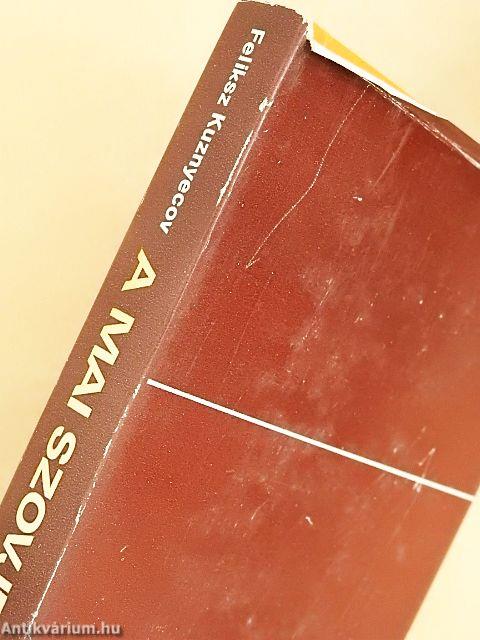 A mai szovjet próza