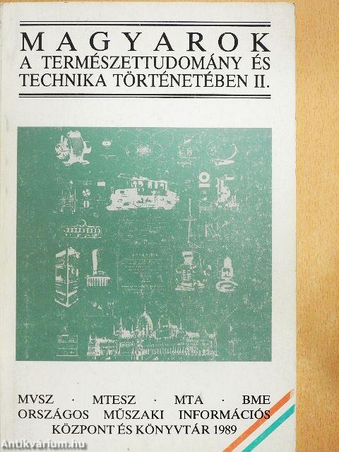 Magyarok a természettudomány és technika történetében II.