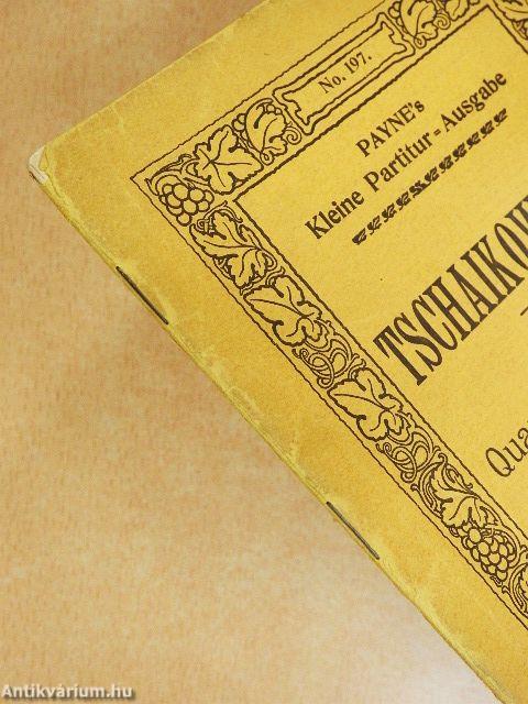 Quartett No. 3. Es-moll