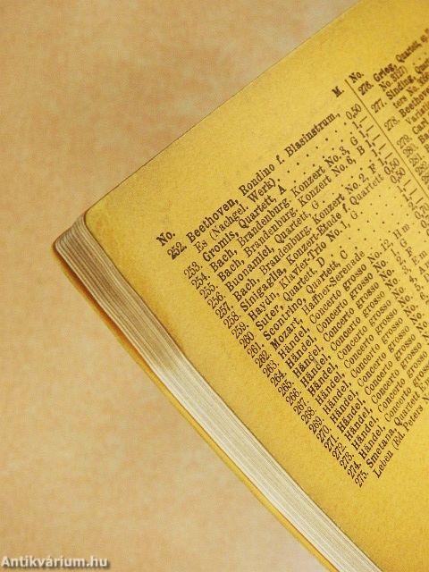 Quartett No. 3. Es-moll