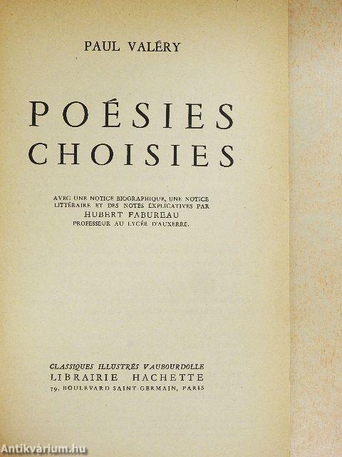 Poésies Choisies