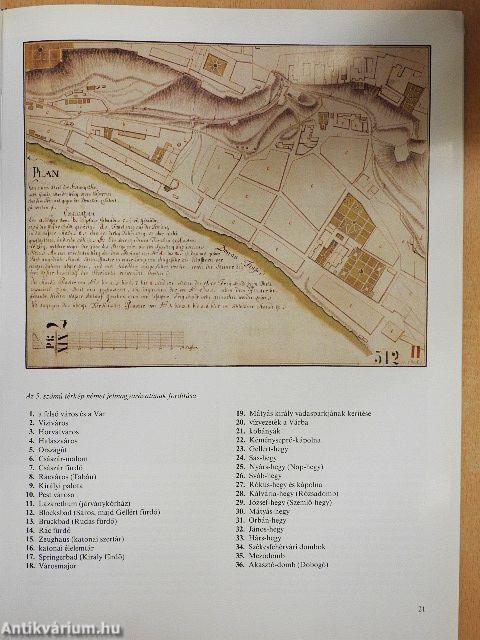 Budapest régi térképeken